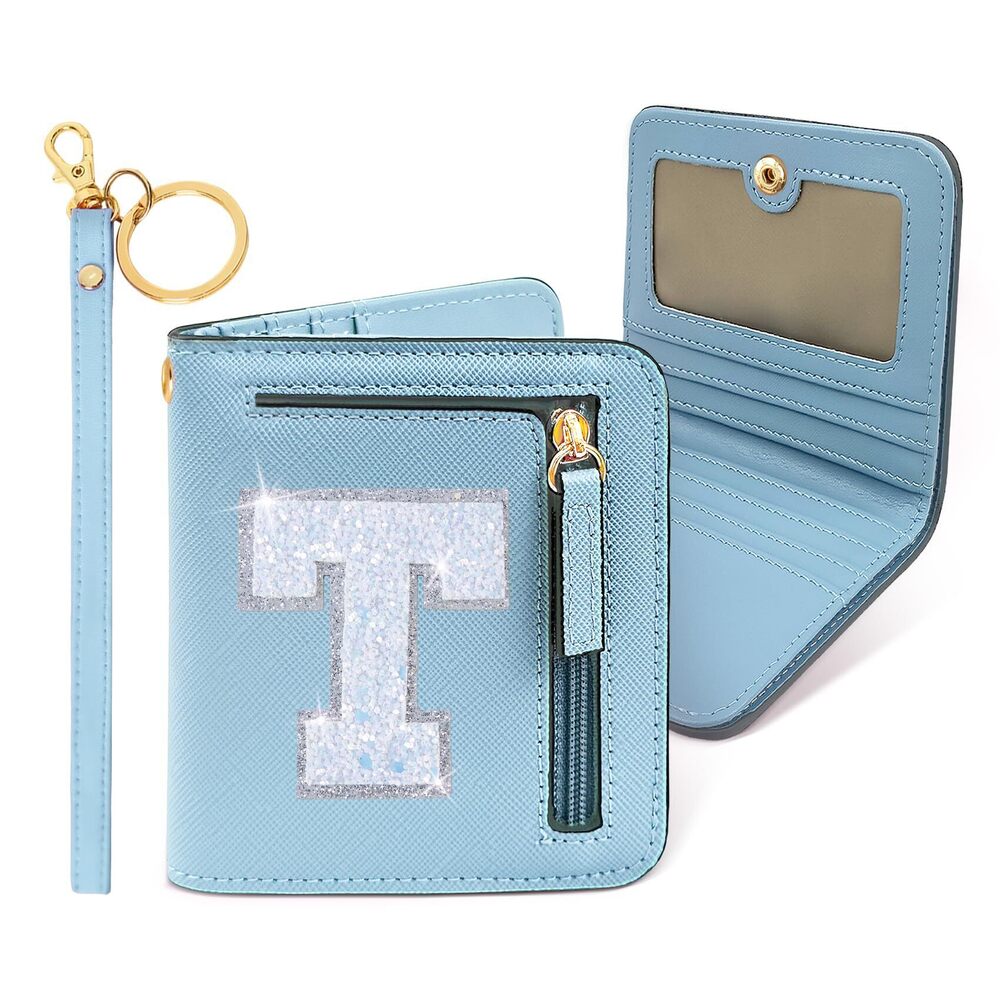 6335 Small Wallet Teenager Girl Personalized Initial Gift Preppy Letter